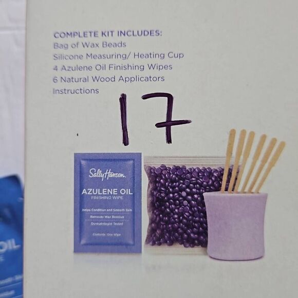 Sally Hansen Salon Wax Kit Set of Two Unisex - Picture 3 of 8
